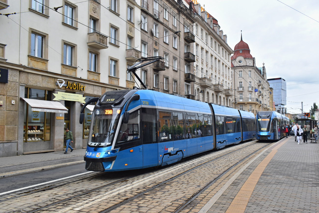 Wrocław, Modertrans Moderus Gamma LF 07 AC Br. 3332 Wrocław, Modertrans Moderus Gamma LF 07 AC Br. 3332