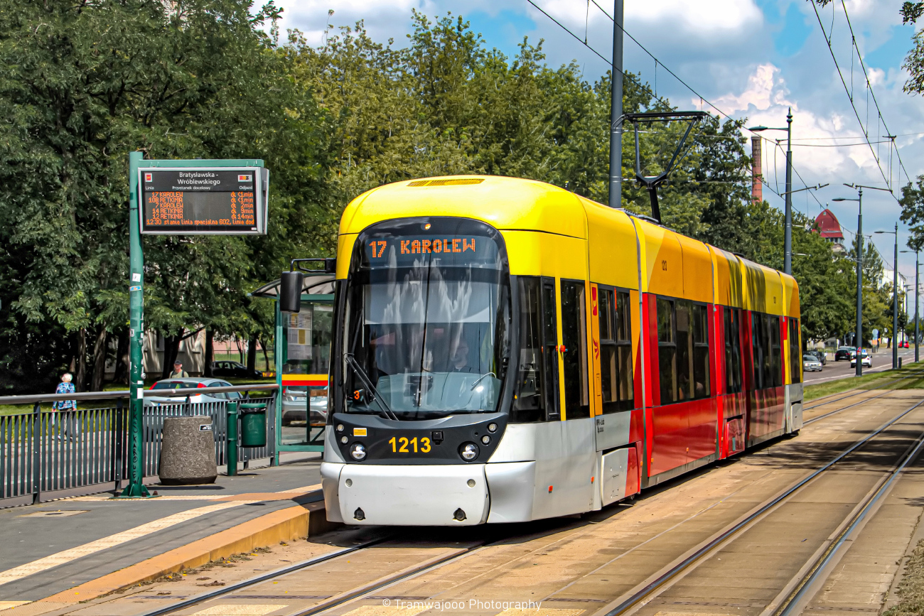 Лодзь, Bombardier Cityrunner № 1213