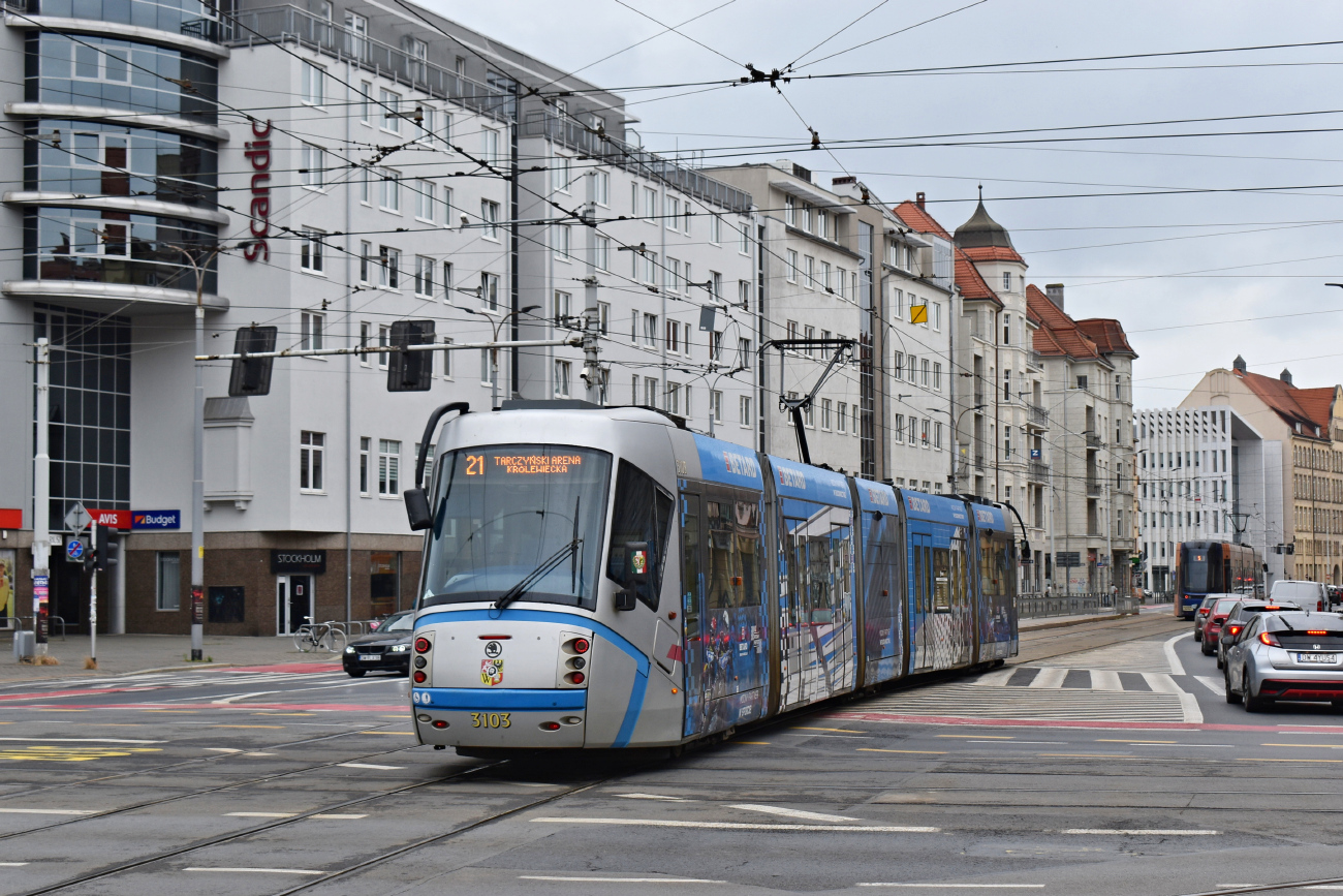 Вроцлав, Škoda 19T Elektra № 3103