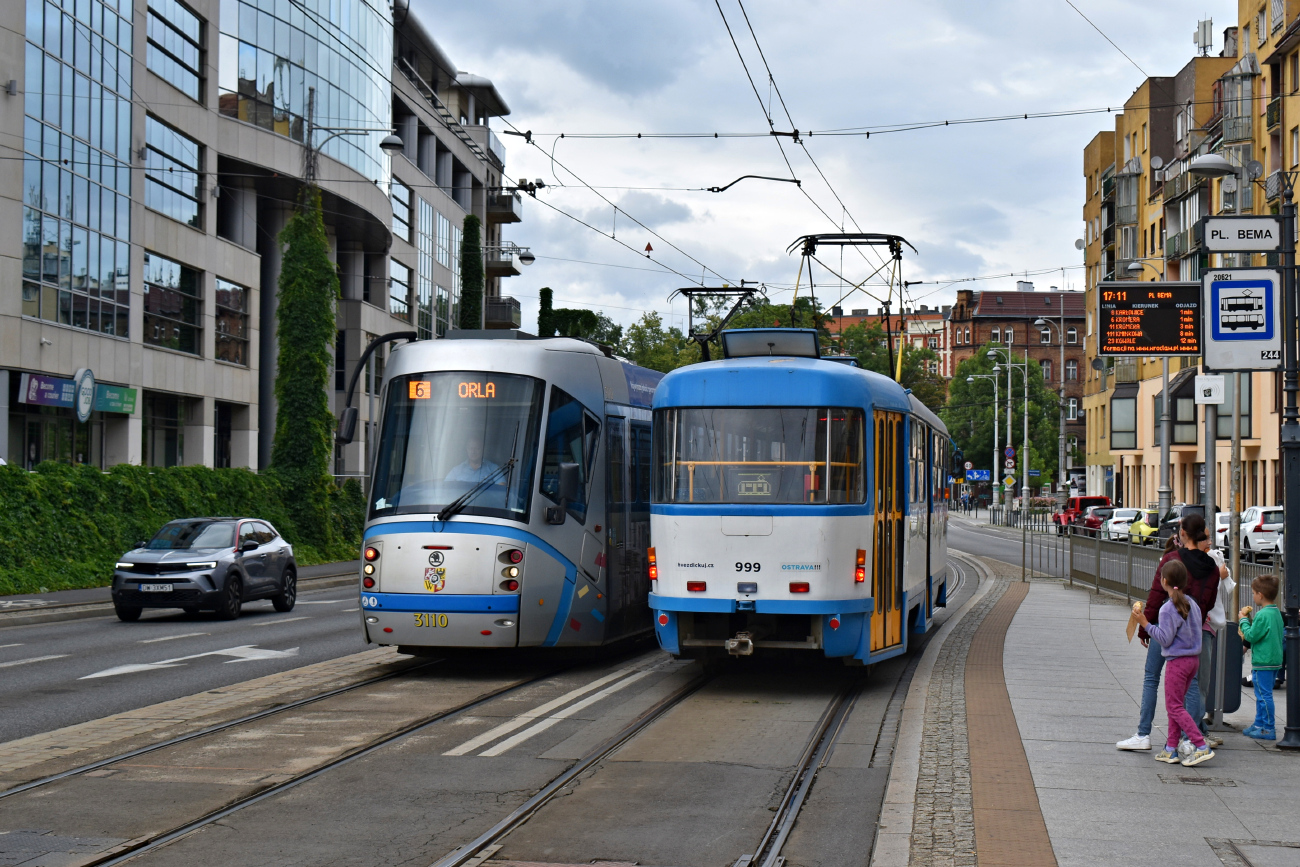 Wrocław, Tatra T3SUCS — 999