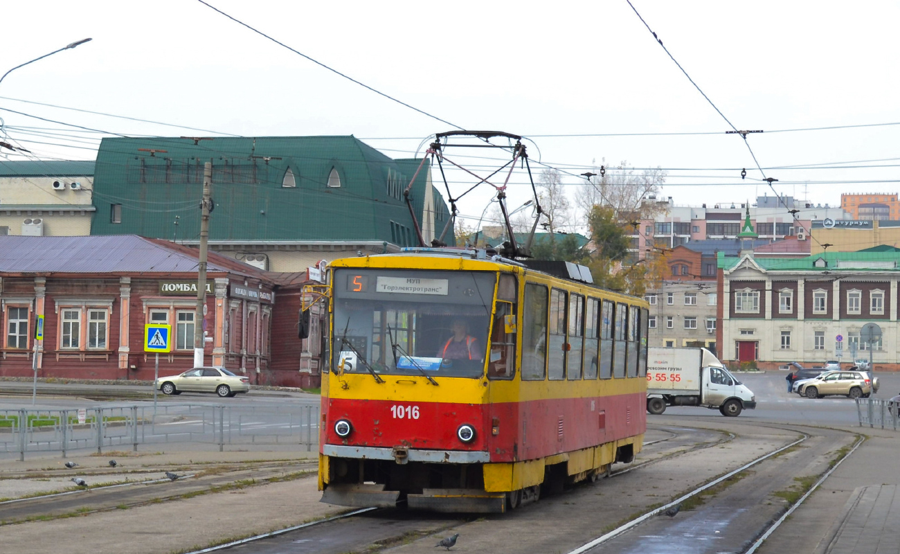 Барнаул, Tatra T6B5SU № 1016