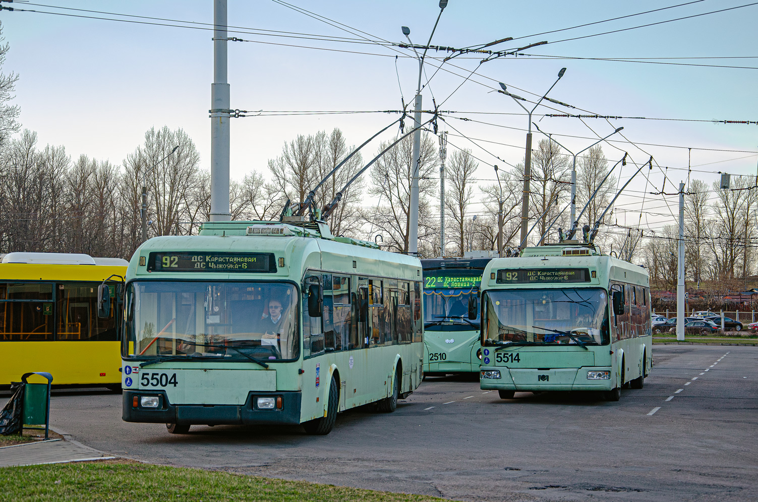 Минск, БКМ 321 № 5504; Минск, БКМ 321 № 5514