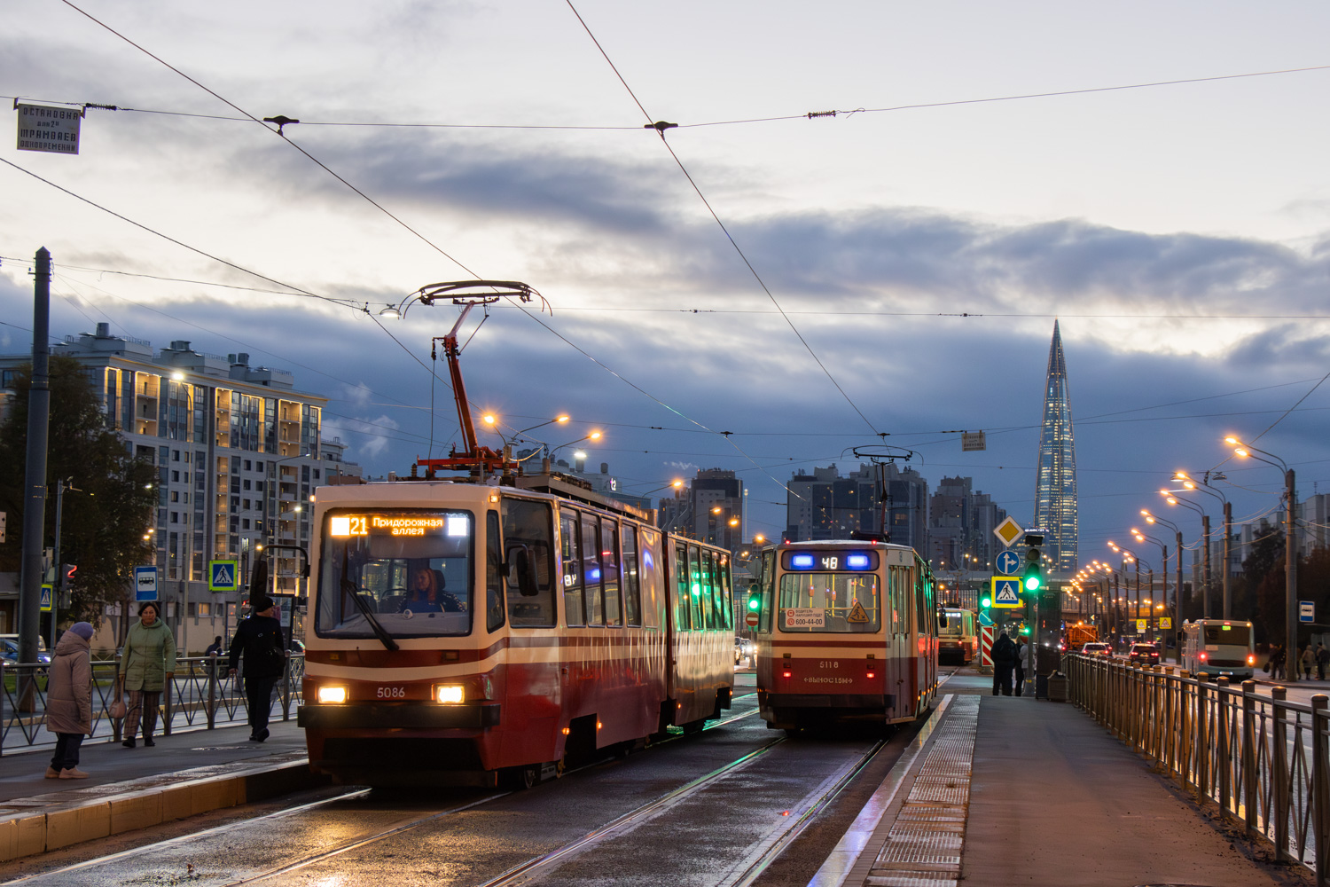 Санкт-Петербург, ЛВС-86К № 5086; Санкт-Петербург, ЛВС-86К № 5118