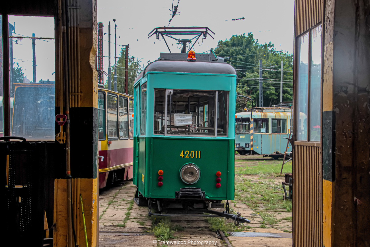 Лодзь, Konstal 2N № 42011