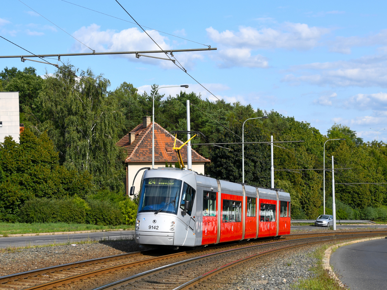Prague, Škoda 14T Elektra № 9142