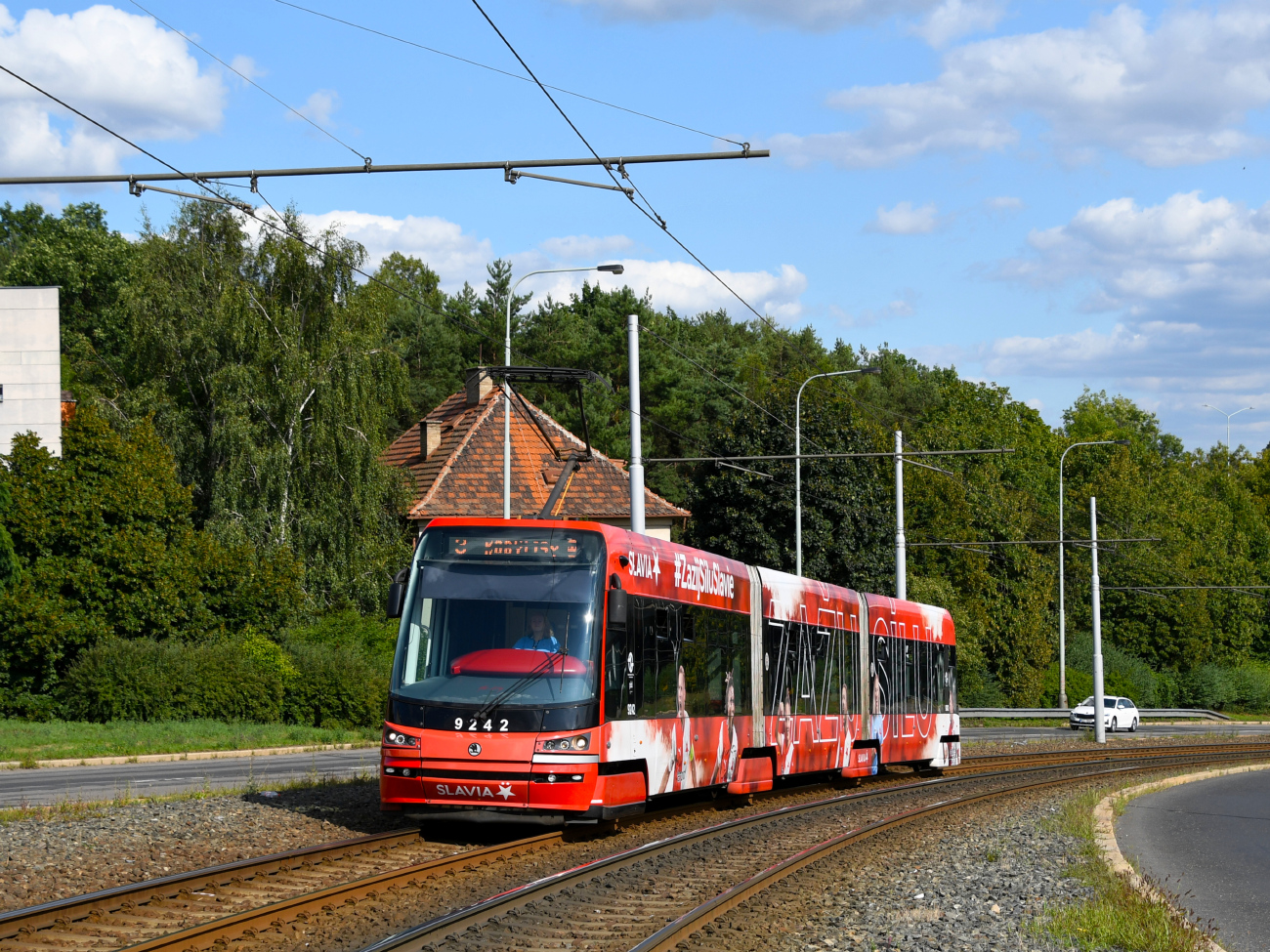 Прага, Škoda 15T3 ForCity Alfa Praha № 9242