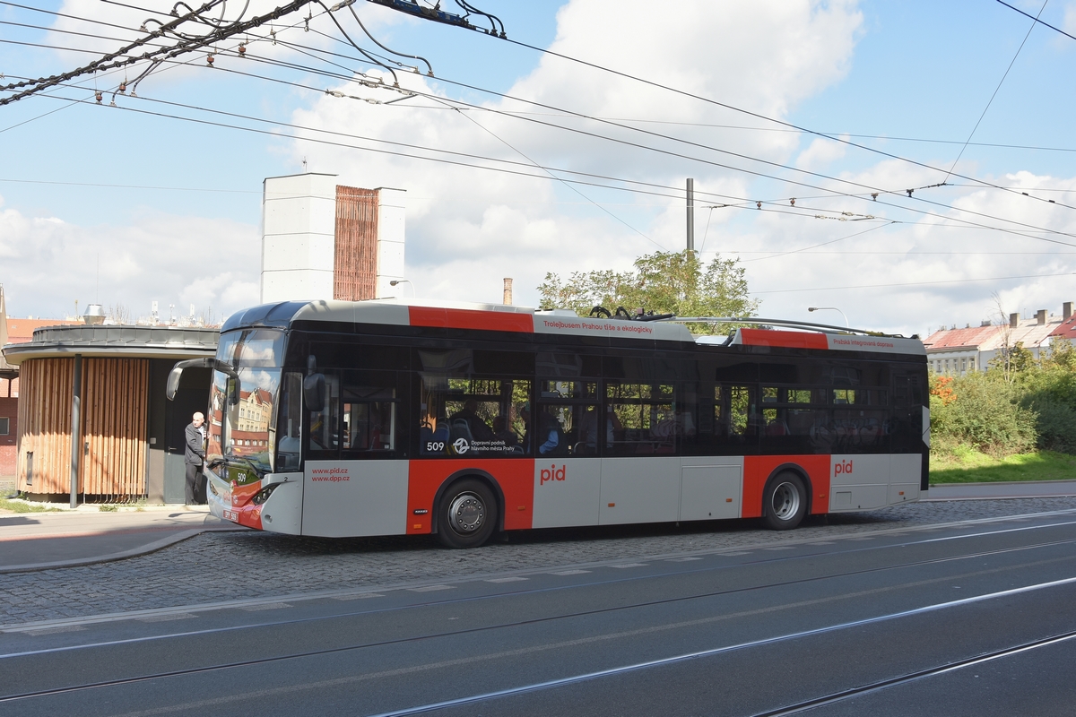 Прага, Škoda 36Tr TEMSA № 509