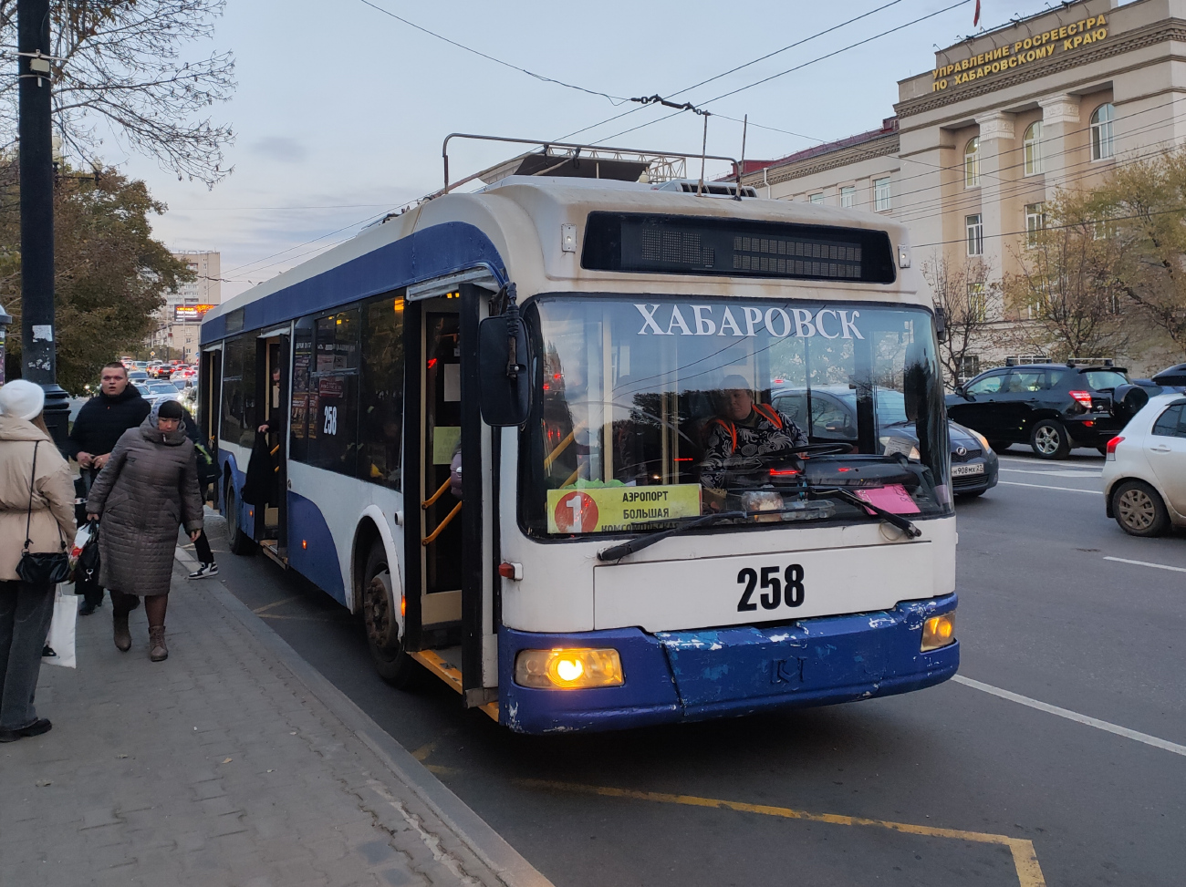 Хабаровск, БКМ 321 № 258 Хабаровск, БКМ 321 № 258