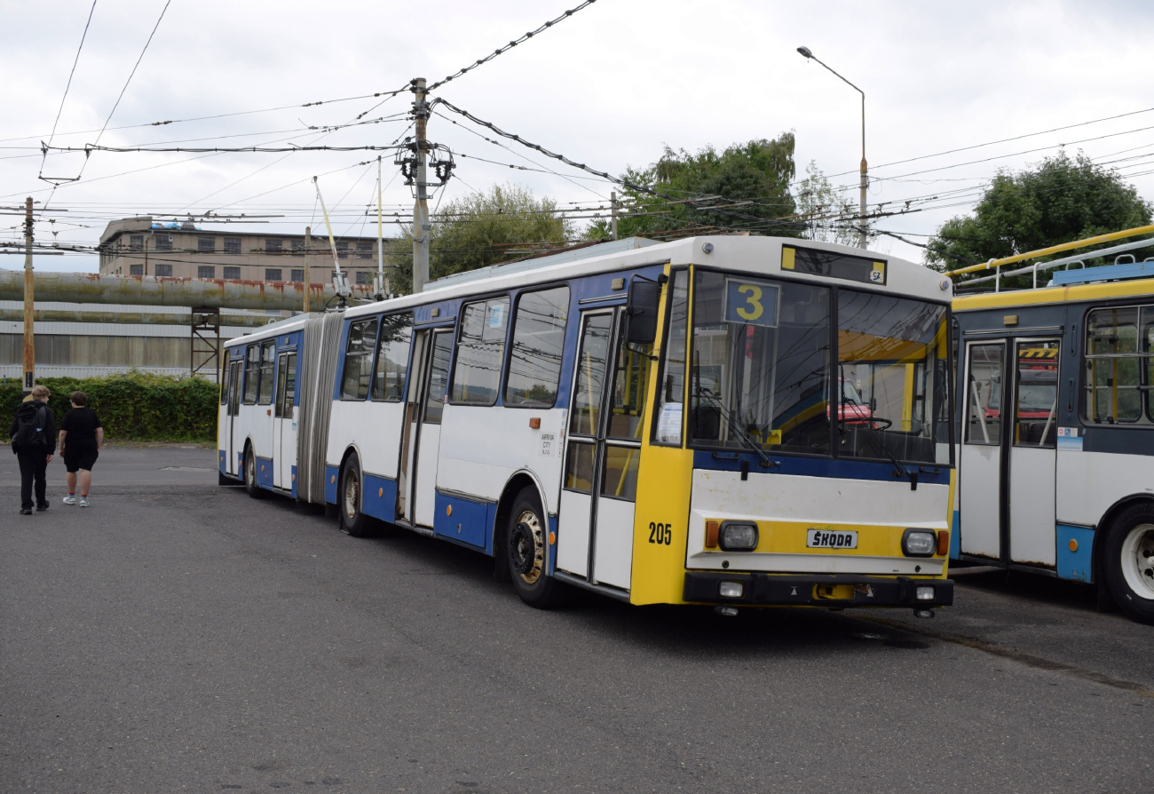 Цепліцы, Škoda 15Tr07/6 № 205; Цепліцы — Юбилей: 130 лет электрической дороге в Теплице (27.09.2025)
