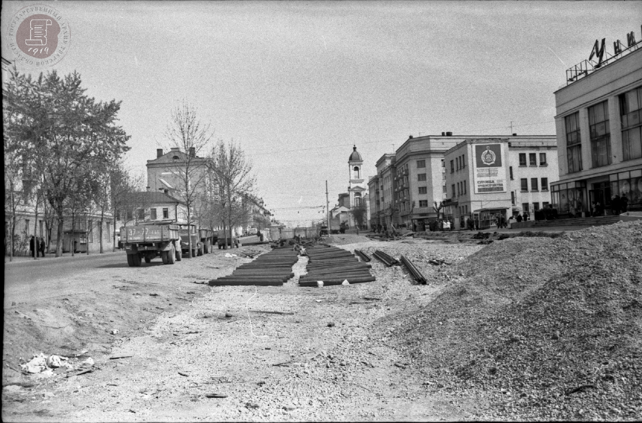 Тверь — Строительство и ремонт трамвайных путей (1917 — 1991 гг.)