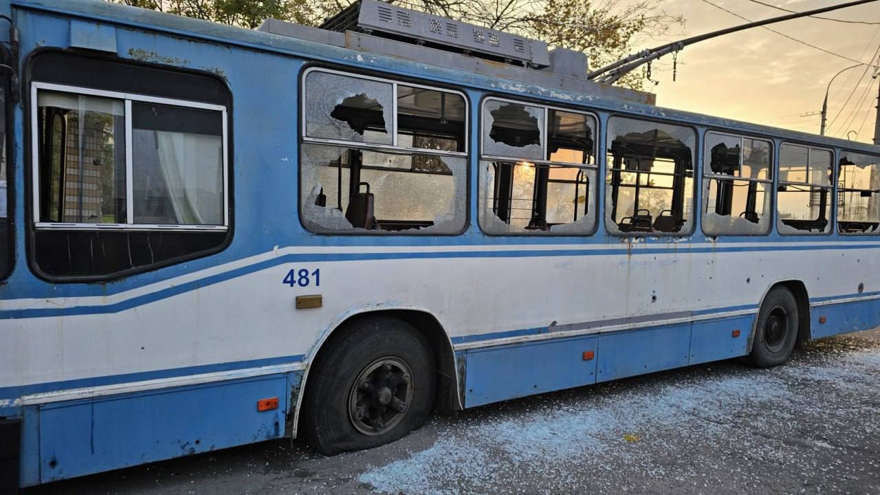 Херсон, ЮМЗ Т2 № 481; Херсон — Последствия боевых действий 24.02.2022 — н.в.