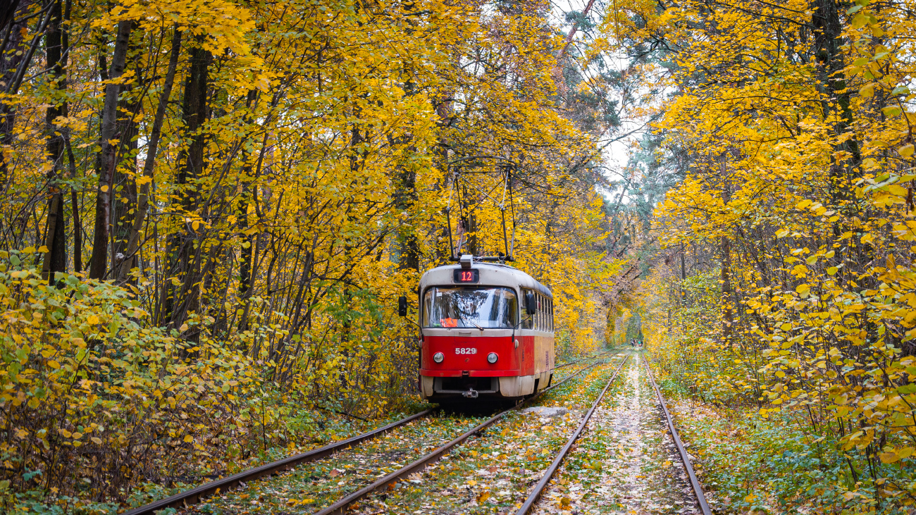 Киев, Tatra T3SU № 5829 Киев, Tatra T3SU № 5829
