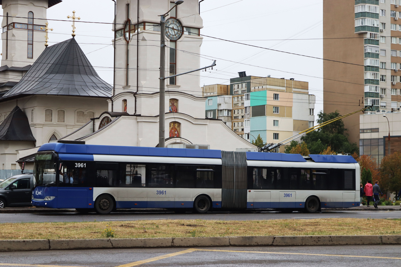Кишинёв, Solaris Trollino II 18 AC № 3961