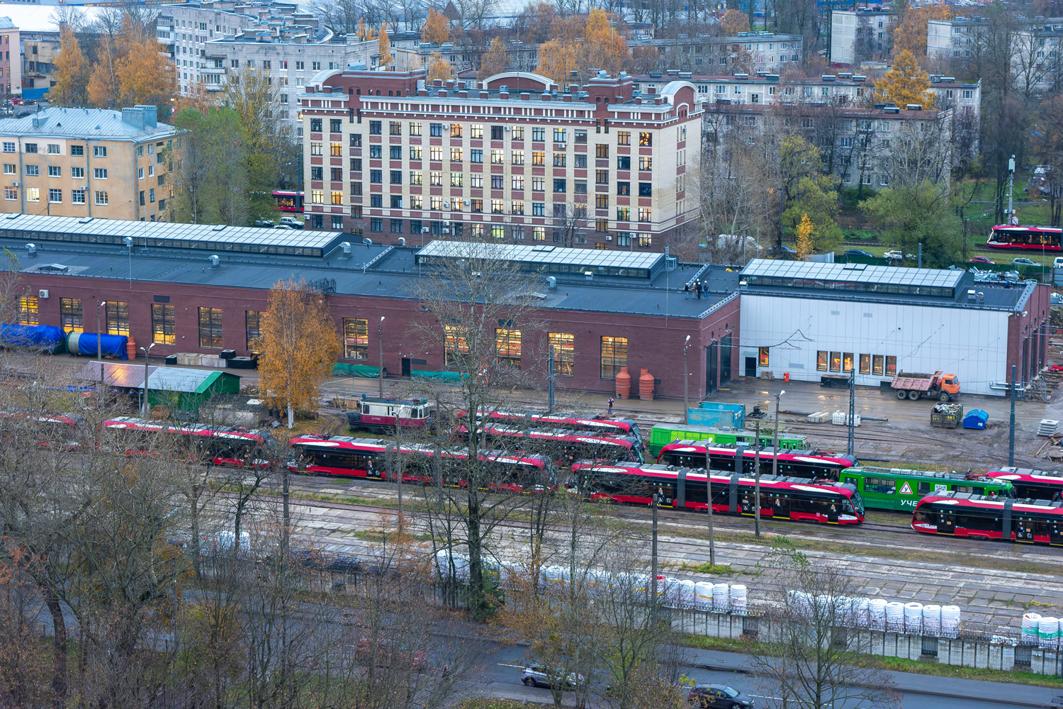 Санкт-Петербург — Трамвайный парк № 7