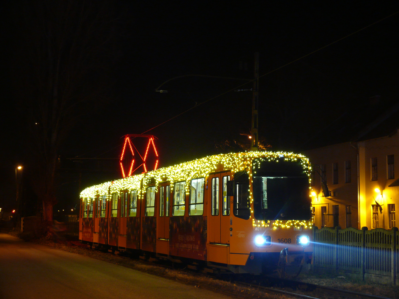Будапешт, LHB TW6000 № 1608; Будапешт — Фотопоездка 27-28.12.2024