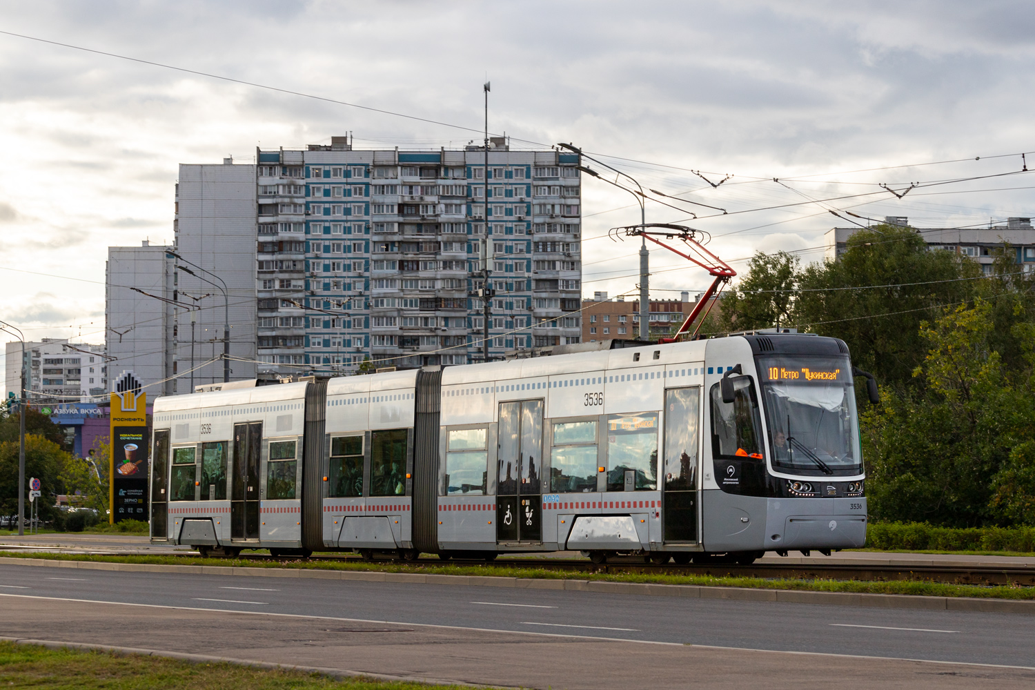 Москва, 71-414 (Pesa Fokstrot) № 3536