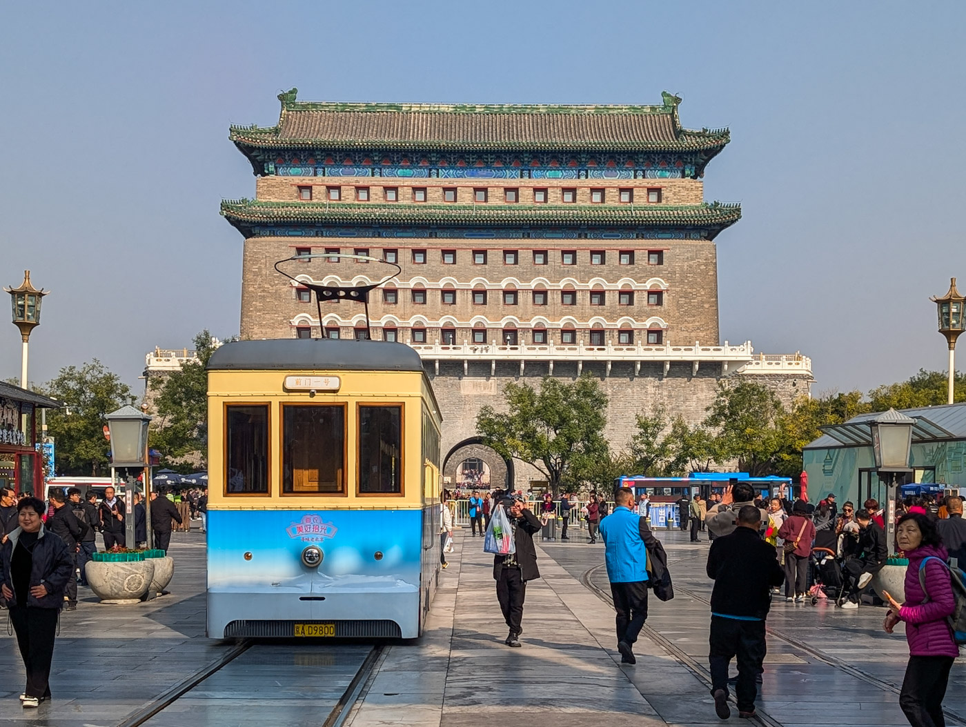 Пекин, Четырёхосный аккумуляторный вагон № 京A D9800