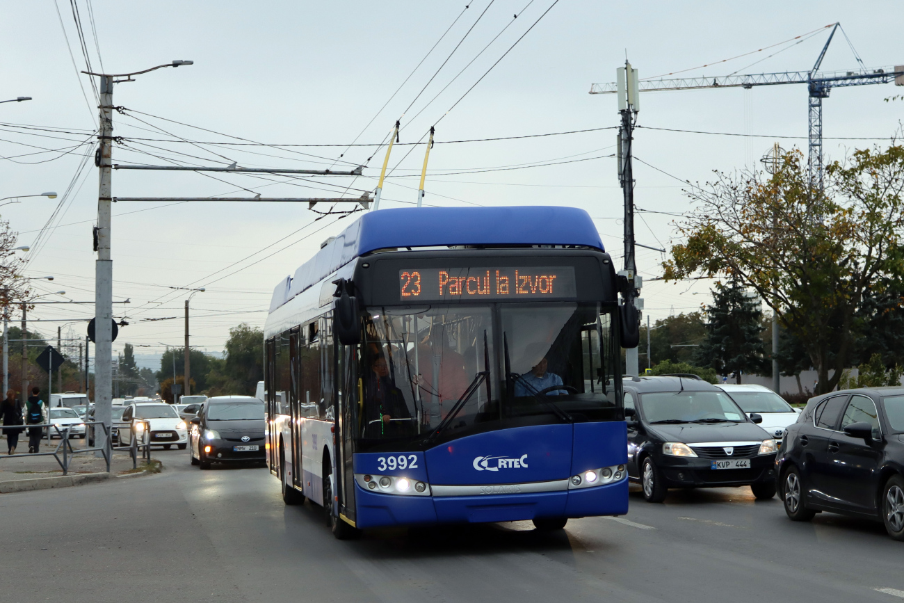 Кишинёв, Solaris Trollino III 12 AC № 3992