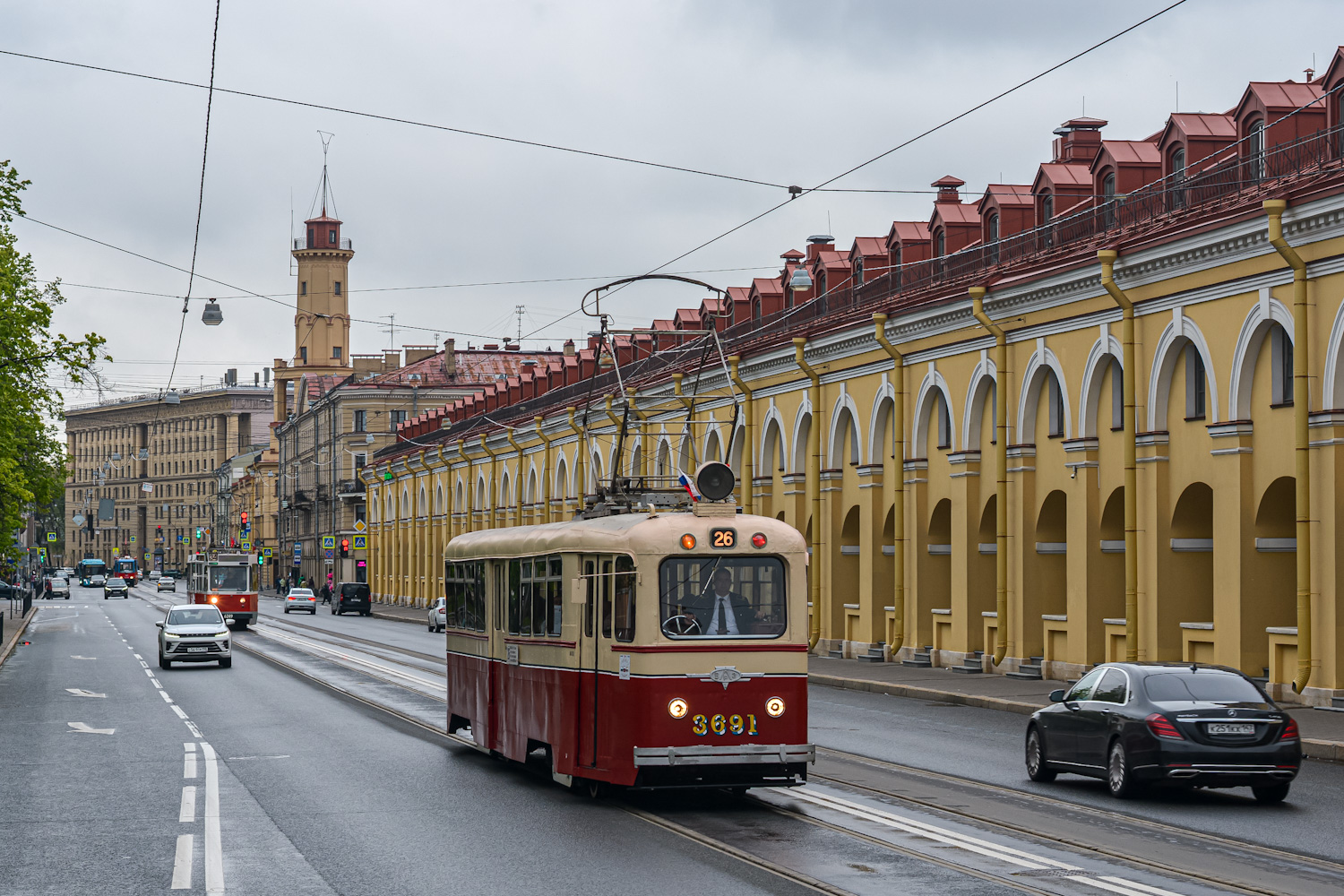 Санкт-Петербург, ЛМ-49 № 3691; Санкт-Петербург — Фестиваль «ТранспортФест — 2025»
