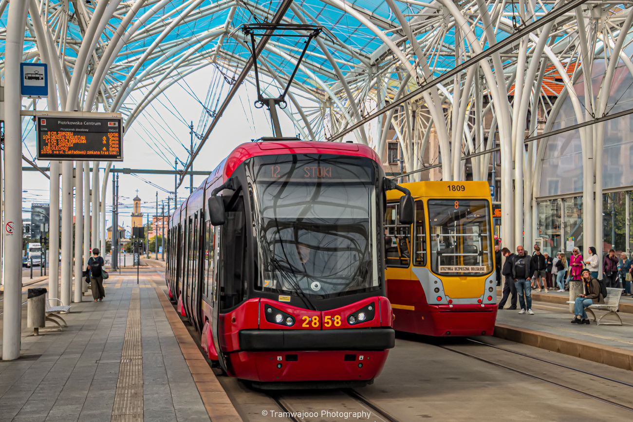 Łódź, PESA Tramicus 122N Br. 2858