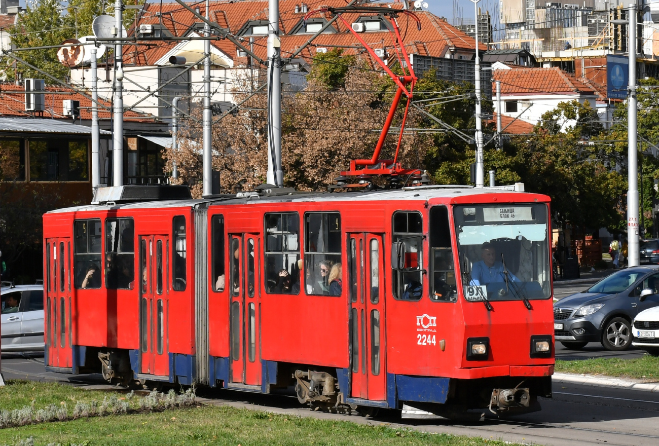 Белград, Tatra KT4YU № 2244