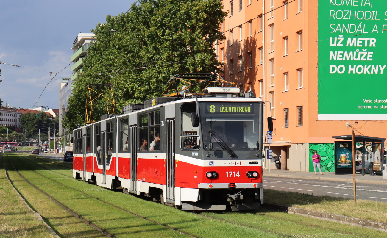Брно, Tatra KT8D5R.N2 № 1714