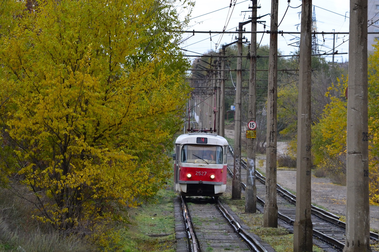 Volgograd, Tatra T3SU (2-door) № 2527 Volgograd, Tatra T3SU (2-door) № 2527