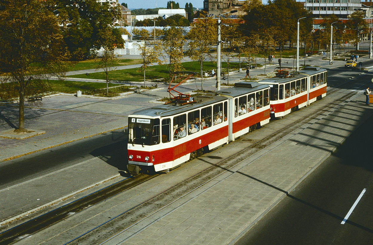 Frankfurt an der Oder, Tatra KT4D № 216; Frankfurt an der Oder — Old photos