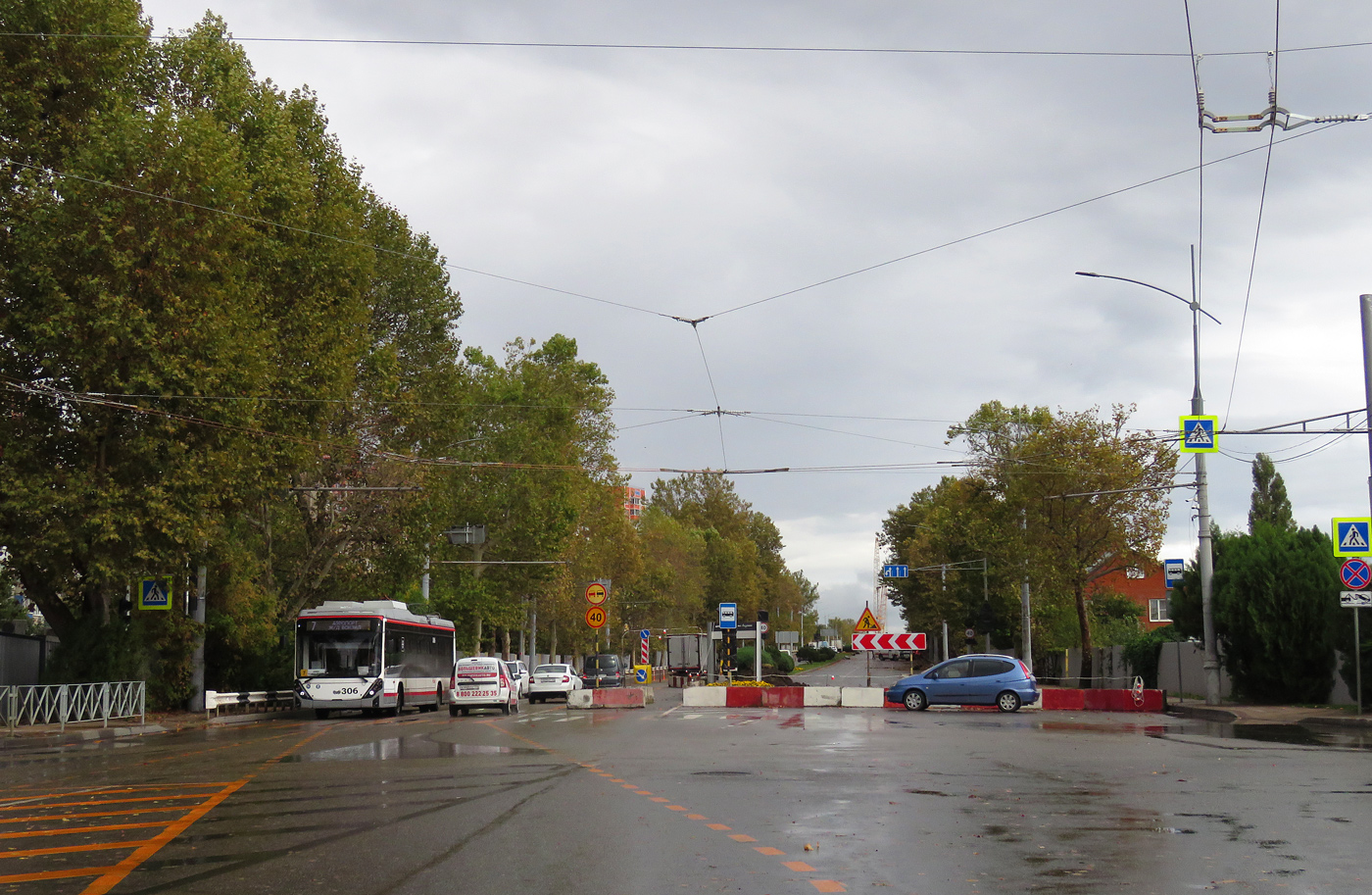 Краснодар — Контактная сеть