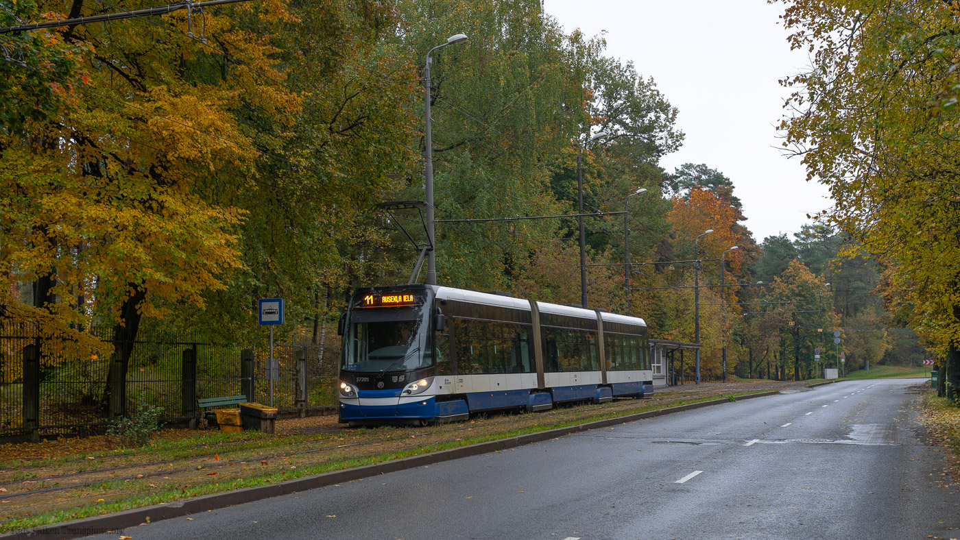 Ryga, Škoda 15T ForCity Alfa Riga nr. 57201