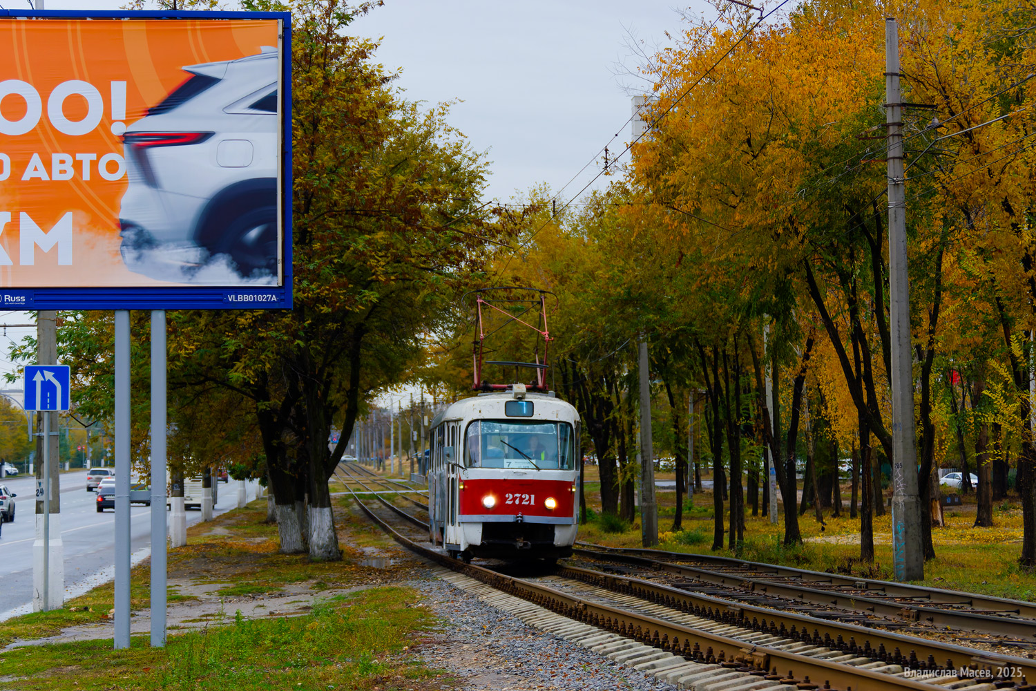 Волгоград, Tatra T3SU № 2721