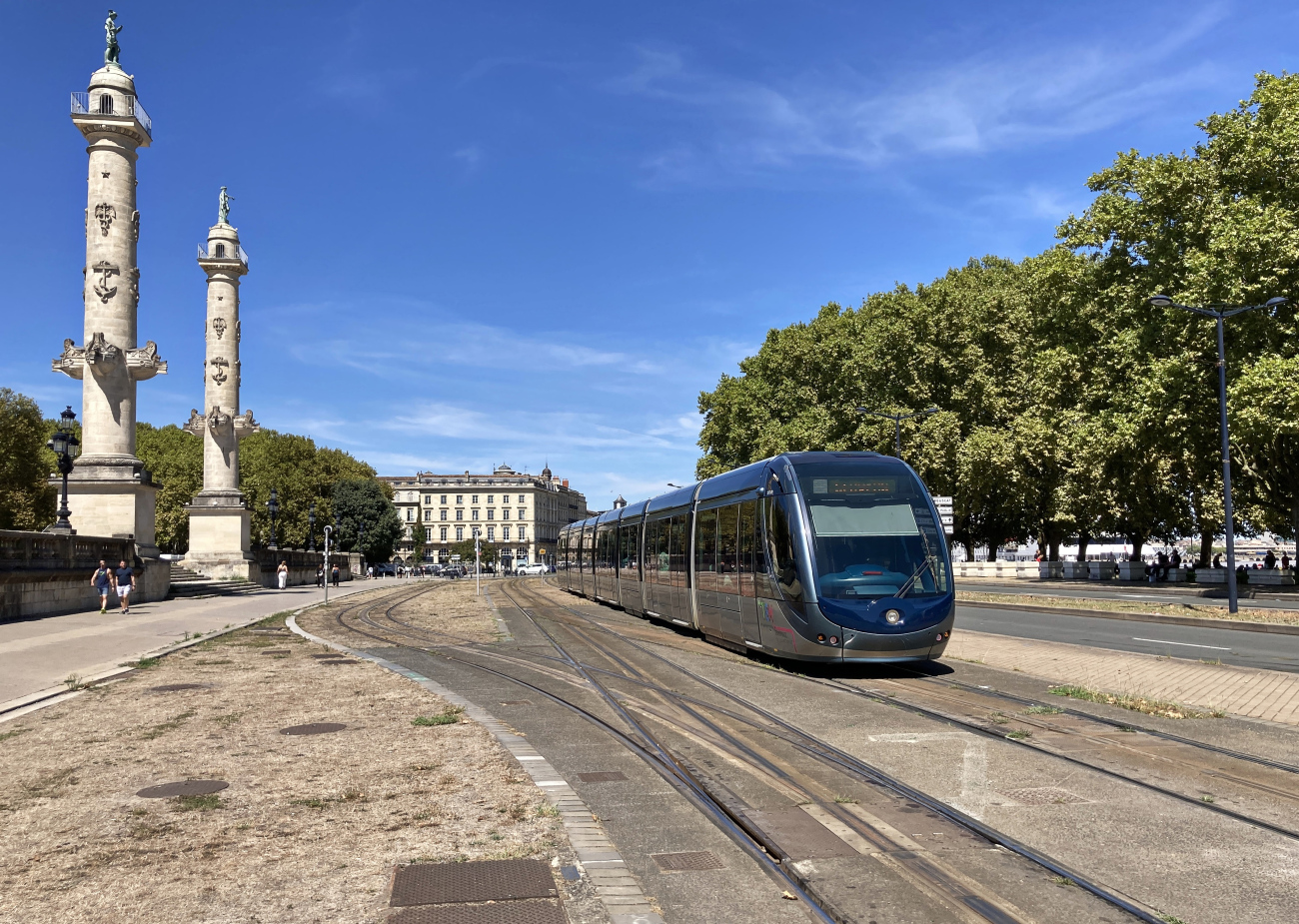 Бордо, Alstom Citadis 402 № 1313; Бордо — Трамвайные линии и инфраструктура