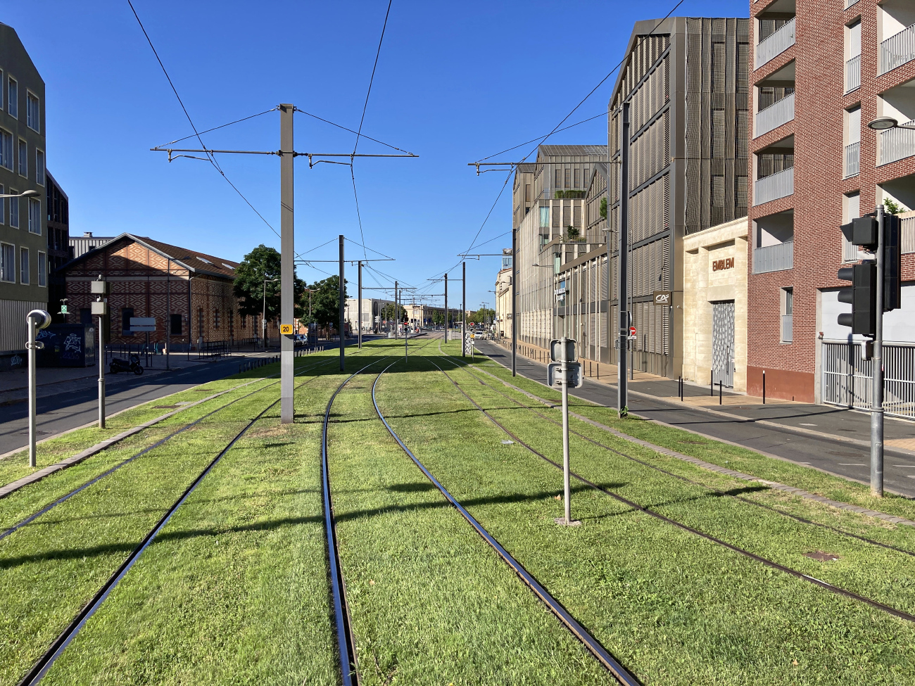 Бордо — Трамвайные линии и инфраструктура