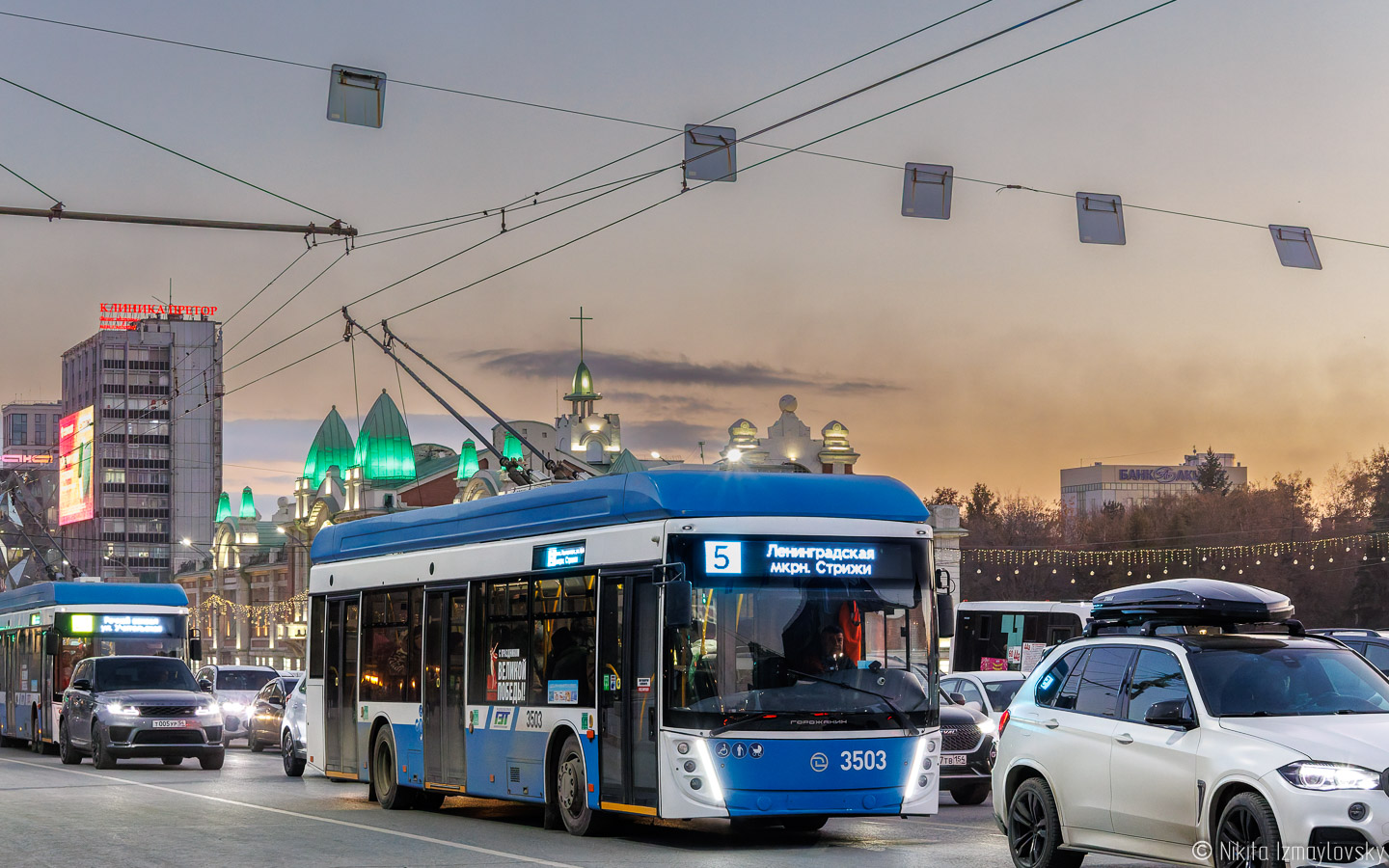 Новосибирск, УТТЗ-6241.01 «Горожанин» № 3503 Новосибирск, УТТЗ-6241.01 «Горожанин» № 3503
