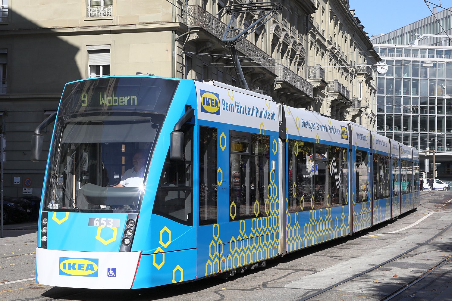 Берн, Siemens Combino XL № 653