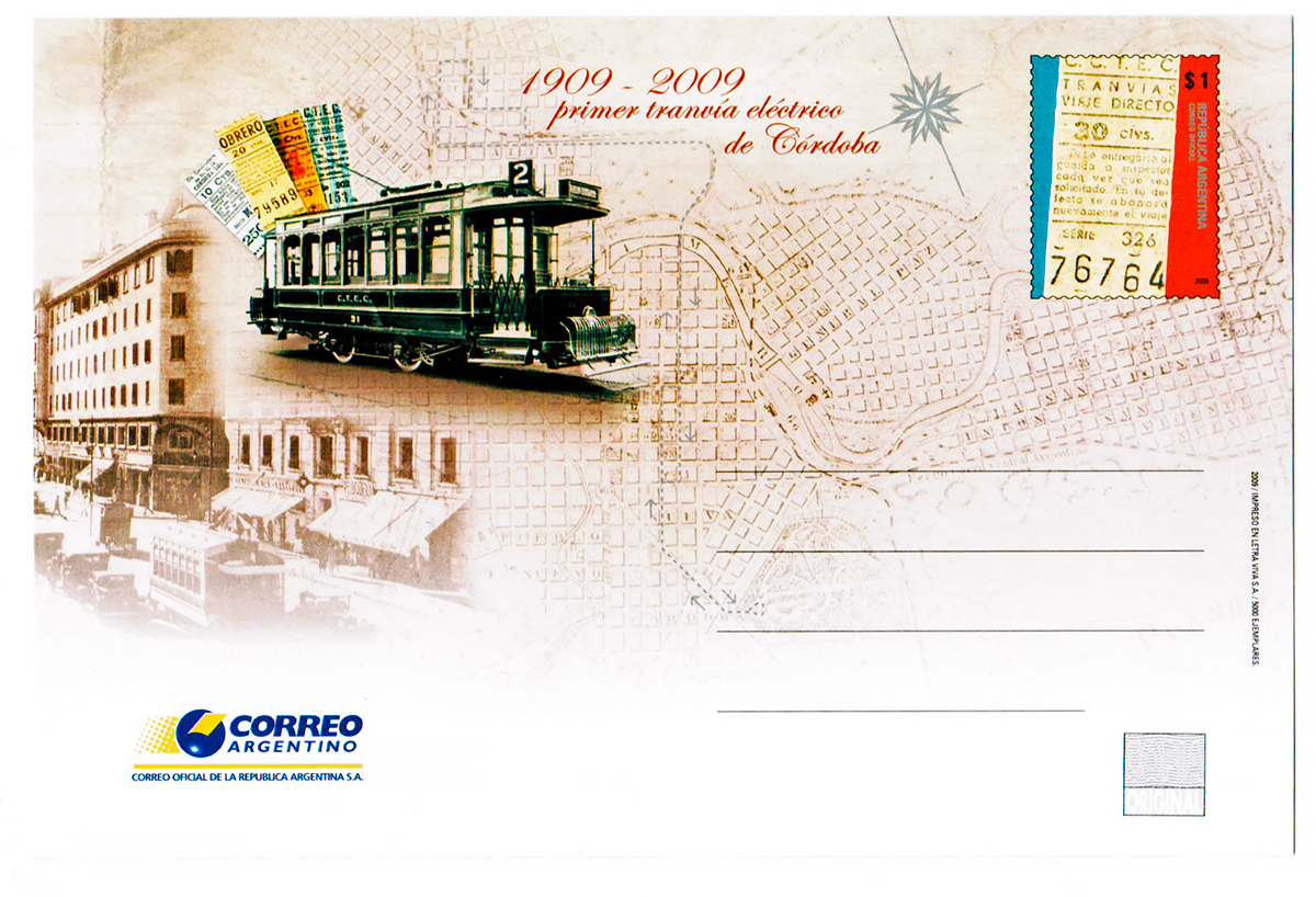 Envelopes; Cordoba — Miscellaneous photos; Postage stamps