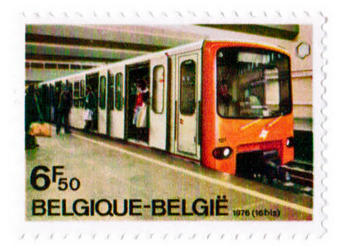 Почтовые марки; Брюссель — Старые фотографии MIVB / STIB