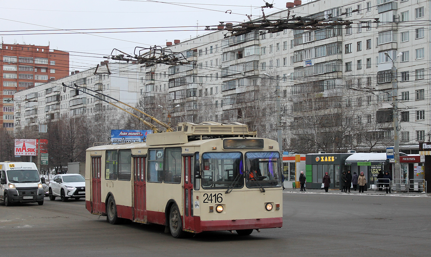 Челябинск, ЗиУ-682В-012 [В0А] № 2416