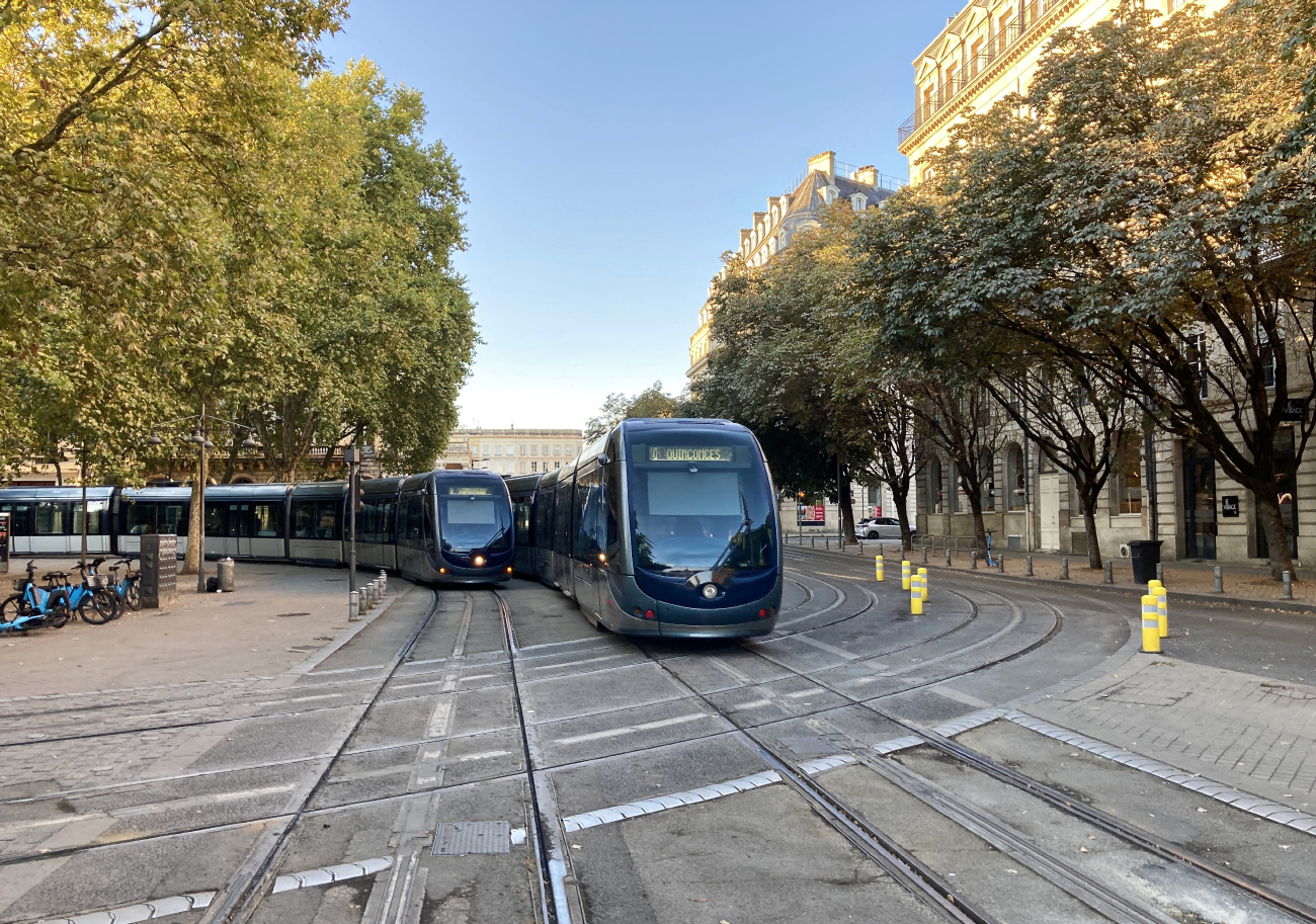 Бордо — Трамвайные линии и инфраструктура