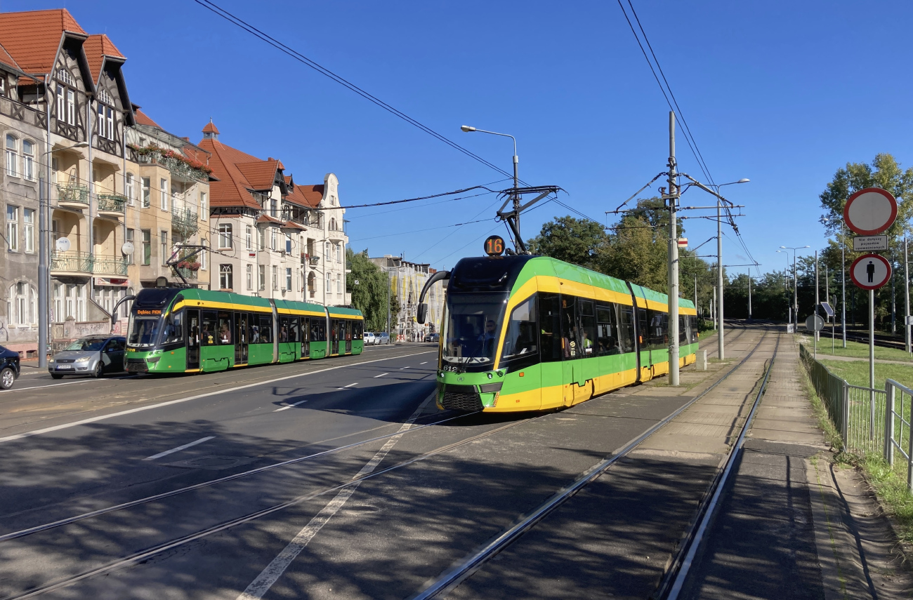 Poznań, Modertrans Moderus Gamma LF 02 AC č. 612; Poznań — Tramway Lines and Infrastructure Poznań, Modertrans Moderus Gamma LF 02 AC č. 612; Poznań — Tramway Lines and Infrastructure