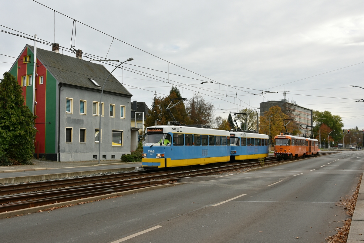 Chemnitz, Tatra T3DM № 517; Chemnitz — Official farewell to the Tatra T3DM in Chemnitz (19.10.2025)