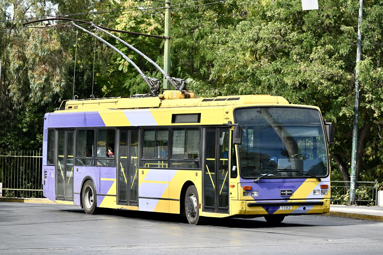 Афины, Van Hool A300T № 7083