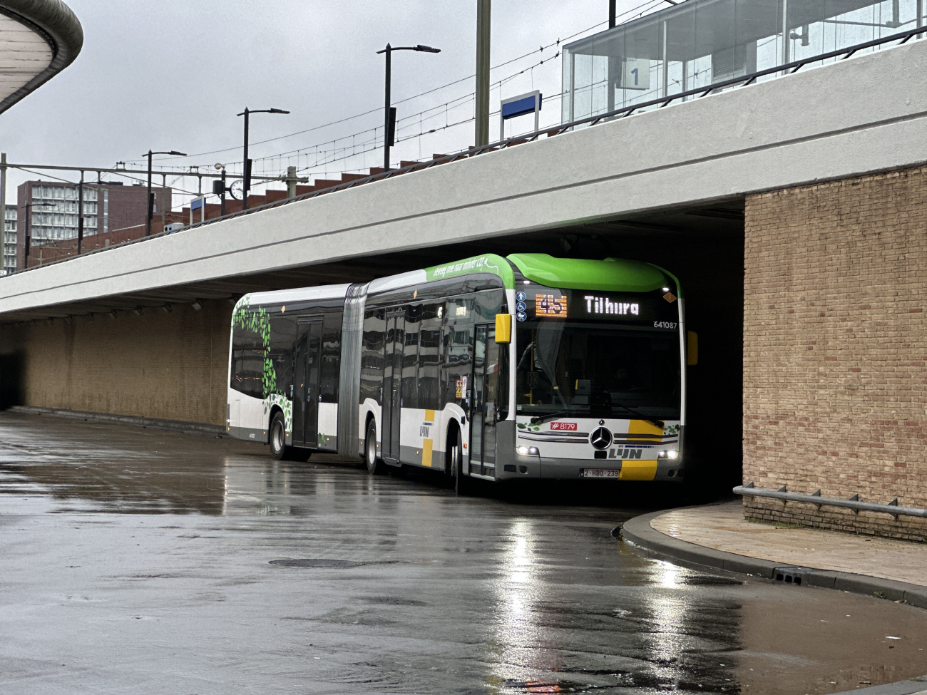Антверпен, Mercedes-Benz eCitaro G № 641087 (8179)