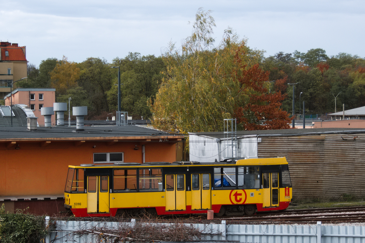 Varsovie, Konstal 105Na N°. 1316