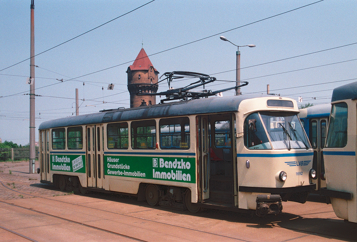 Leipzig, Tatra T4D č. 1692; Leipzig — Old photos