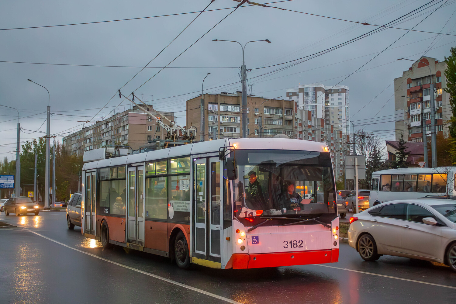 Энгельс, Тролза-5265.00 «Мегаполис» № 3182