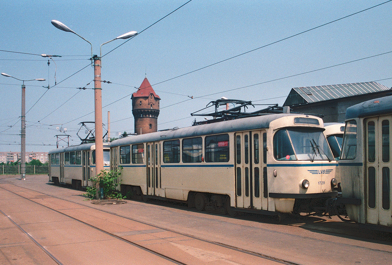 Lipcse, Tatra T4D — 1729; Lipcse — Old photos