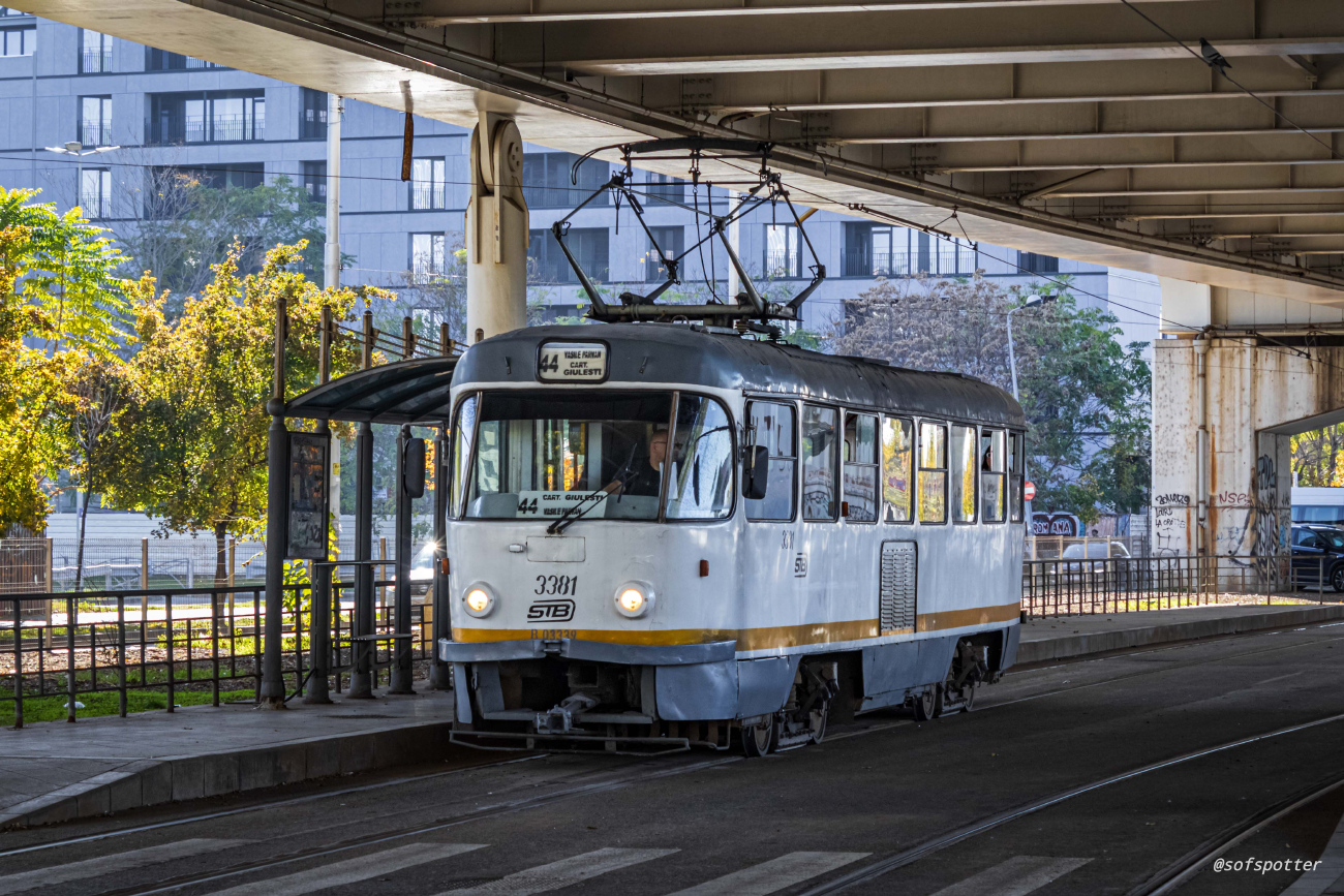 Бухарест - Илфов, Tatra T4R № 3381