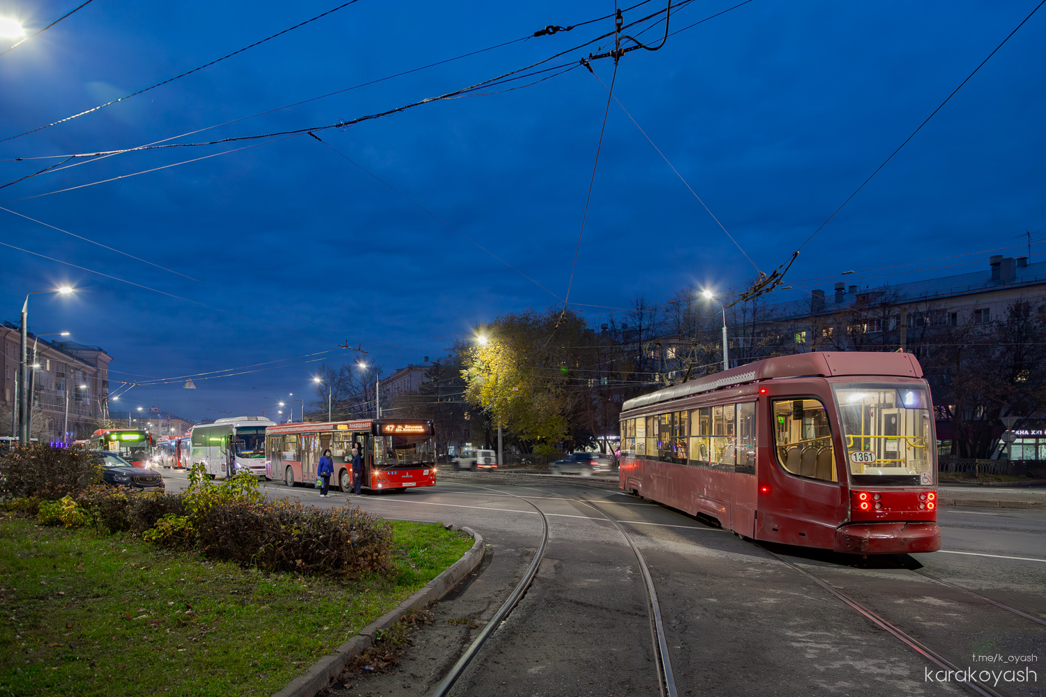 Kazan, 71-623-02.02 Br. 1361; Kazan — Road Accidents