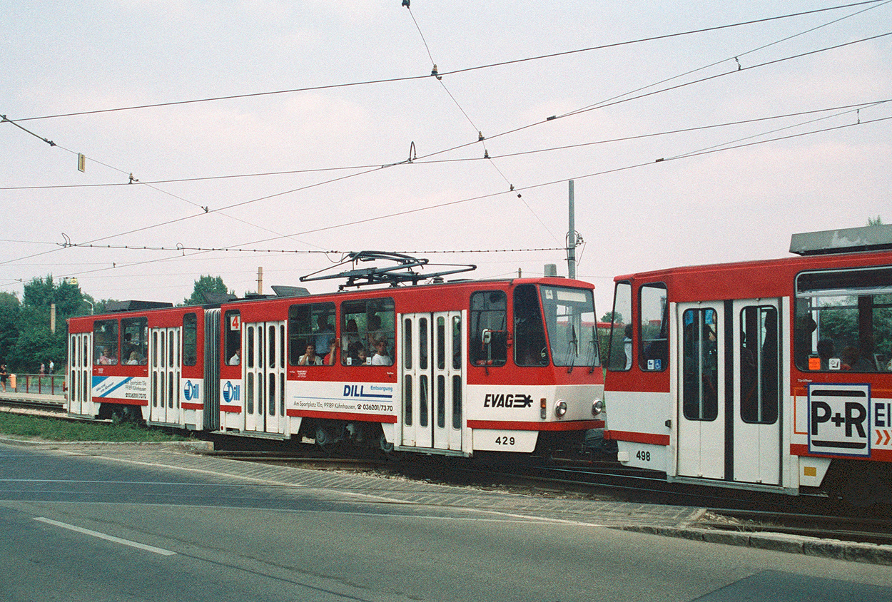Erfurt, Tatra KT4D č. 429; Erfurt — Old photos